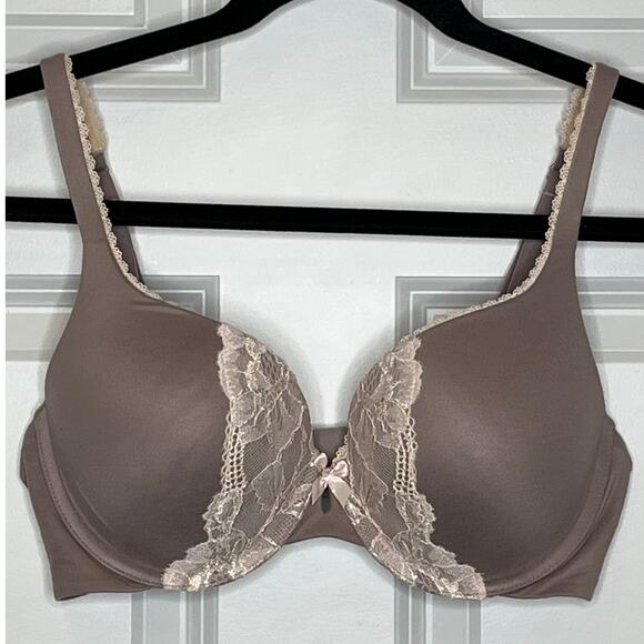 Victorias Secret Body By Victoria Perfect Shape Padded Underwire Bra Size 34D - Picture 1 of 3